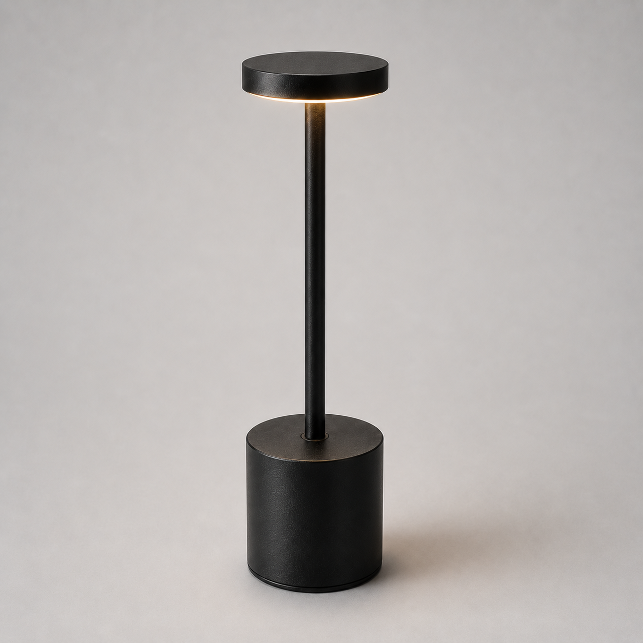 Minimalist Cordless Table Lamp – Front View