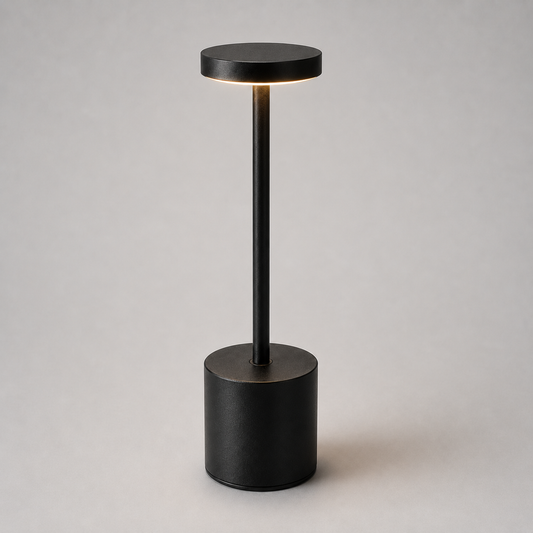 Minimalist Cordless Table Lamp – Front View