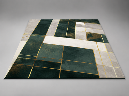 Oversized Geometric Area Rug