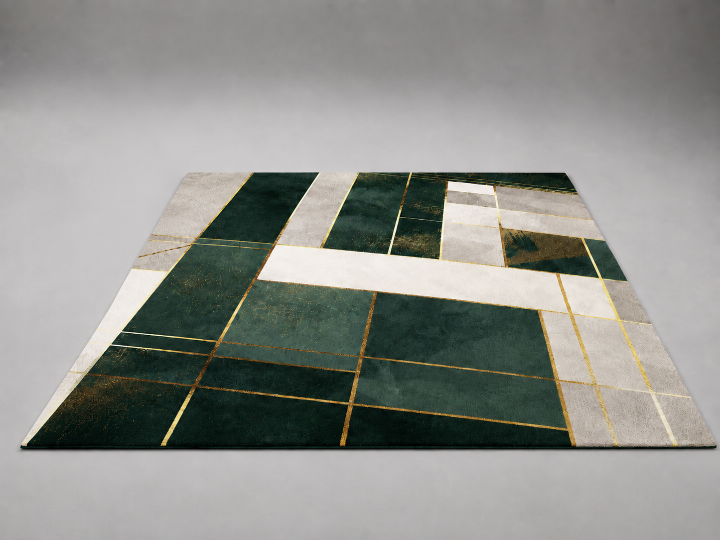 Oversized Geometric Area Rug