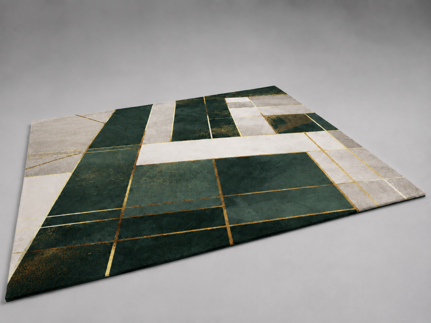 Oversized Geometric Area Rug
