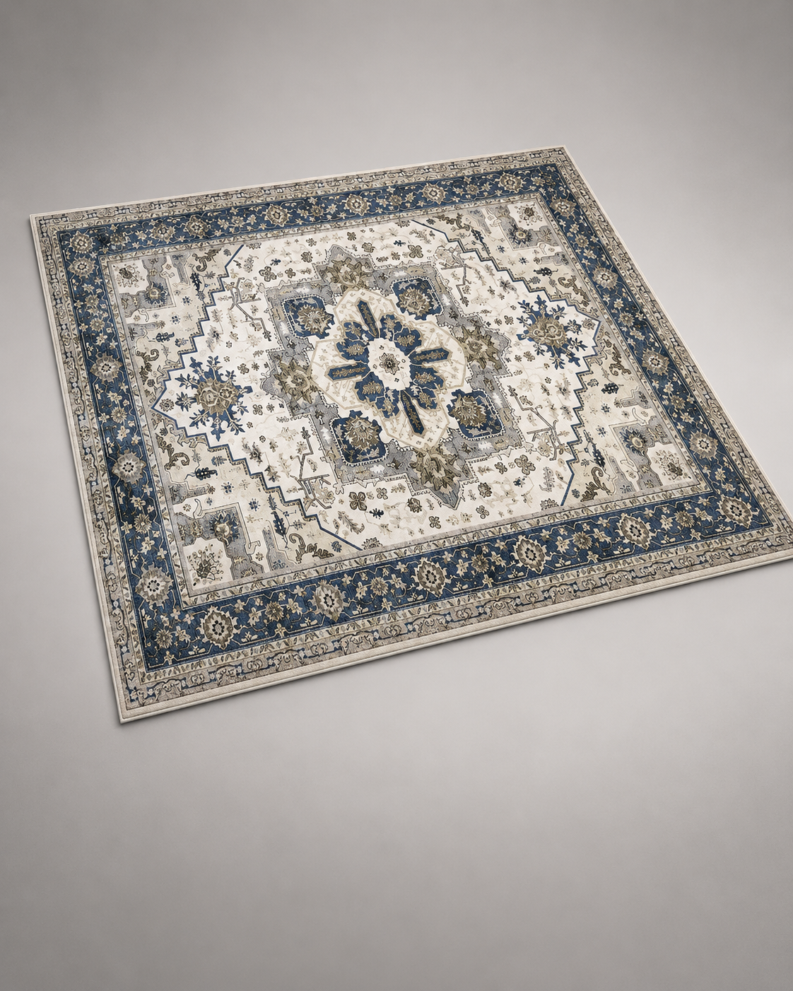 Geometric Accent Rug