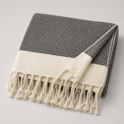 Cozy Knit Throw Blanket