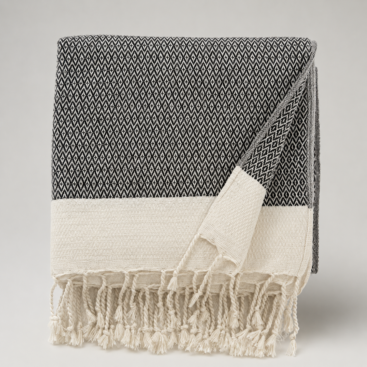 Cozy Knit Throw Blanket