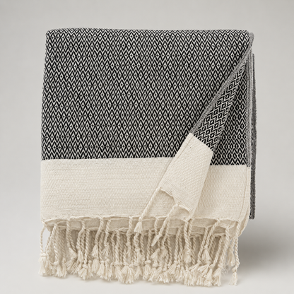 Cozy Knit Throw Blanket